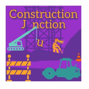 A scene of construction at work!