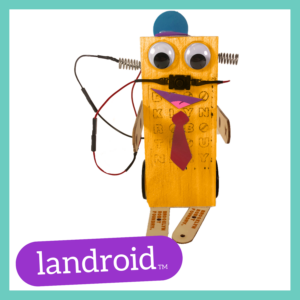 Photograph of a Landroid robot